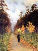 Isaac Levitan Autumn day. Sokolniki. USA oil painting artist